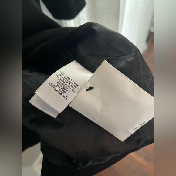 DKNY shawl style wool coat NWT small - Picture 5 of 8